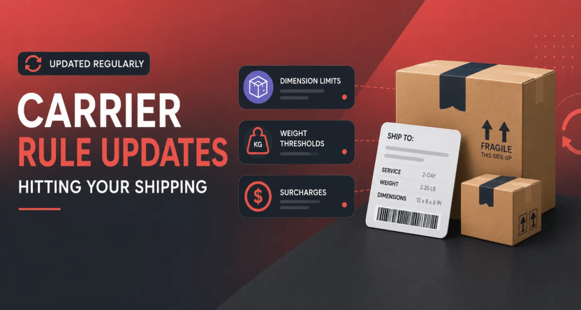 Stay Up to Date on Peak Season Surcharges