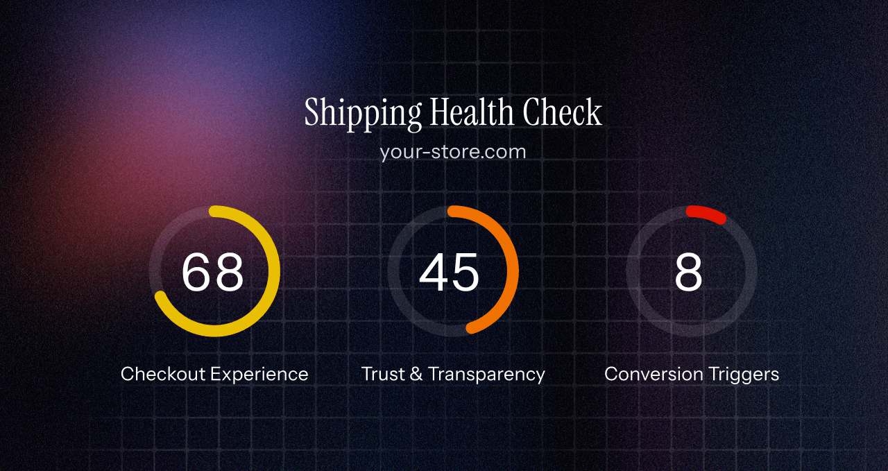 Shipping Health Check