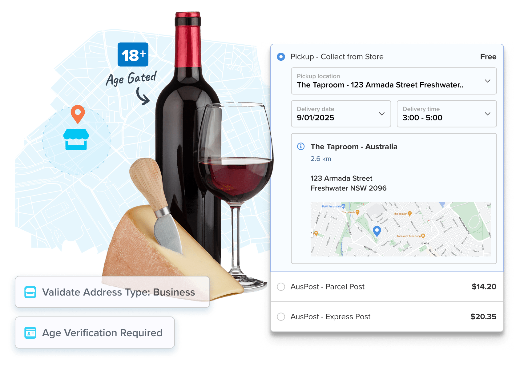 Alcohol Shipping Options