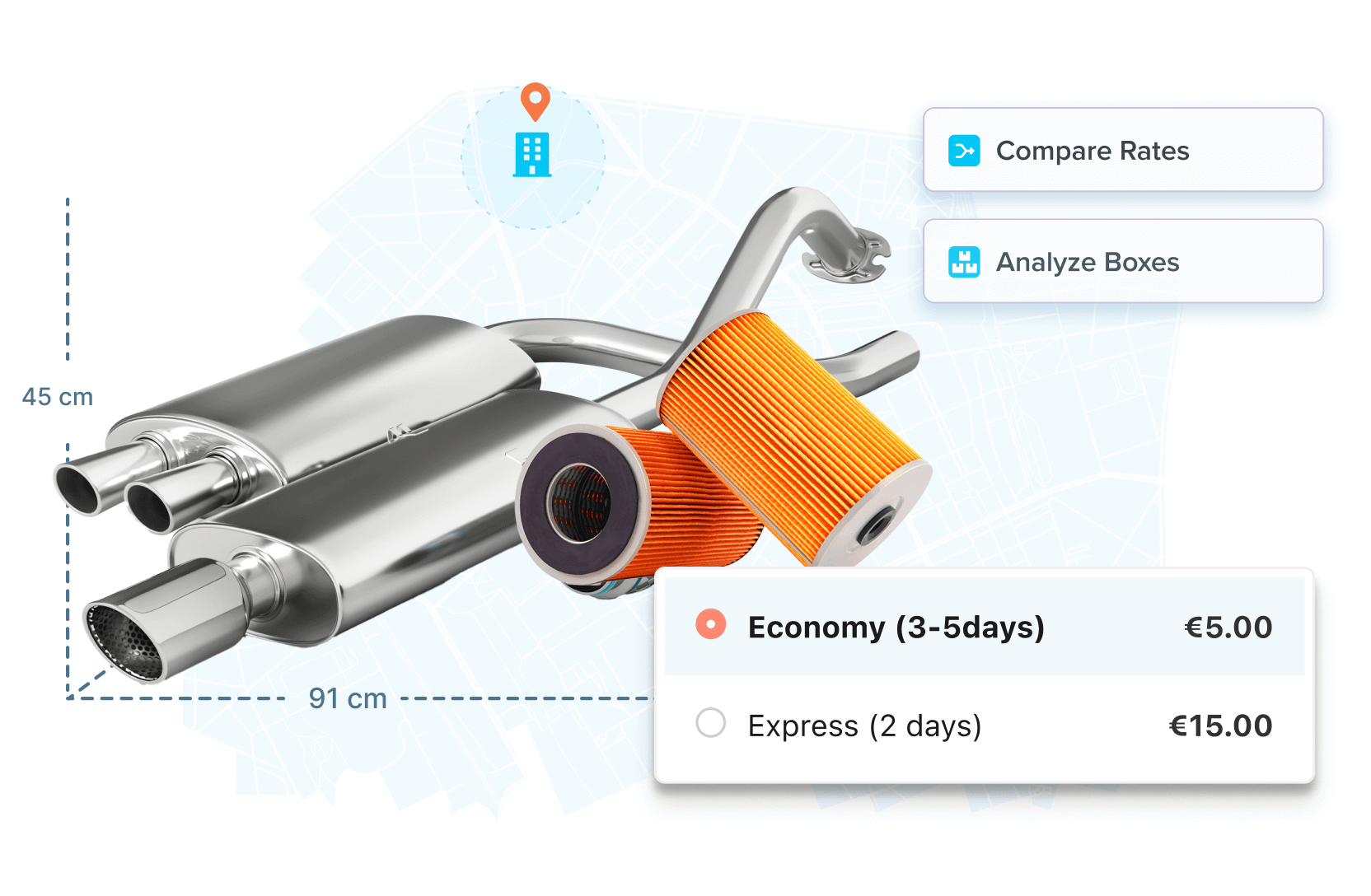 ShipperHQ Shipping Options