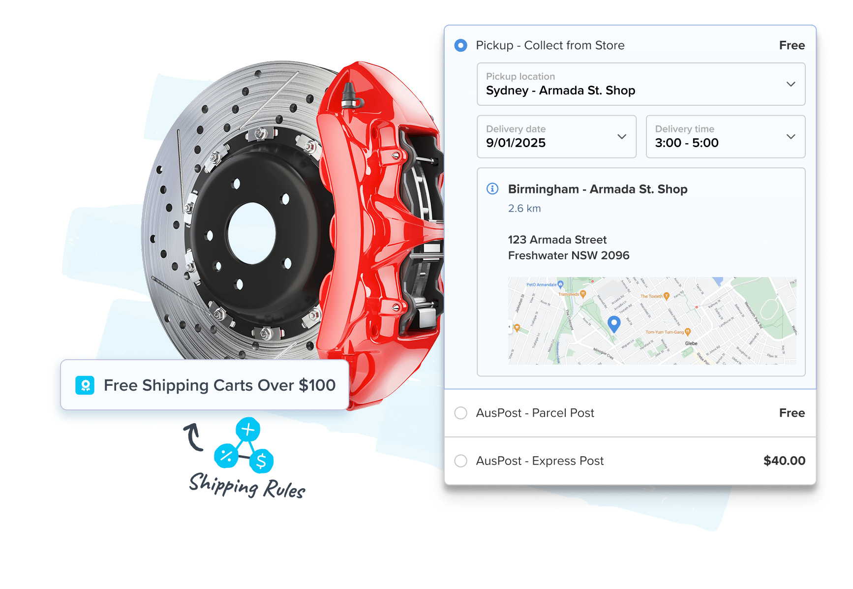 ShipperHQ Shipping Options