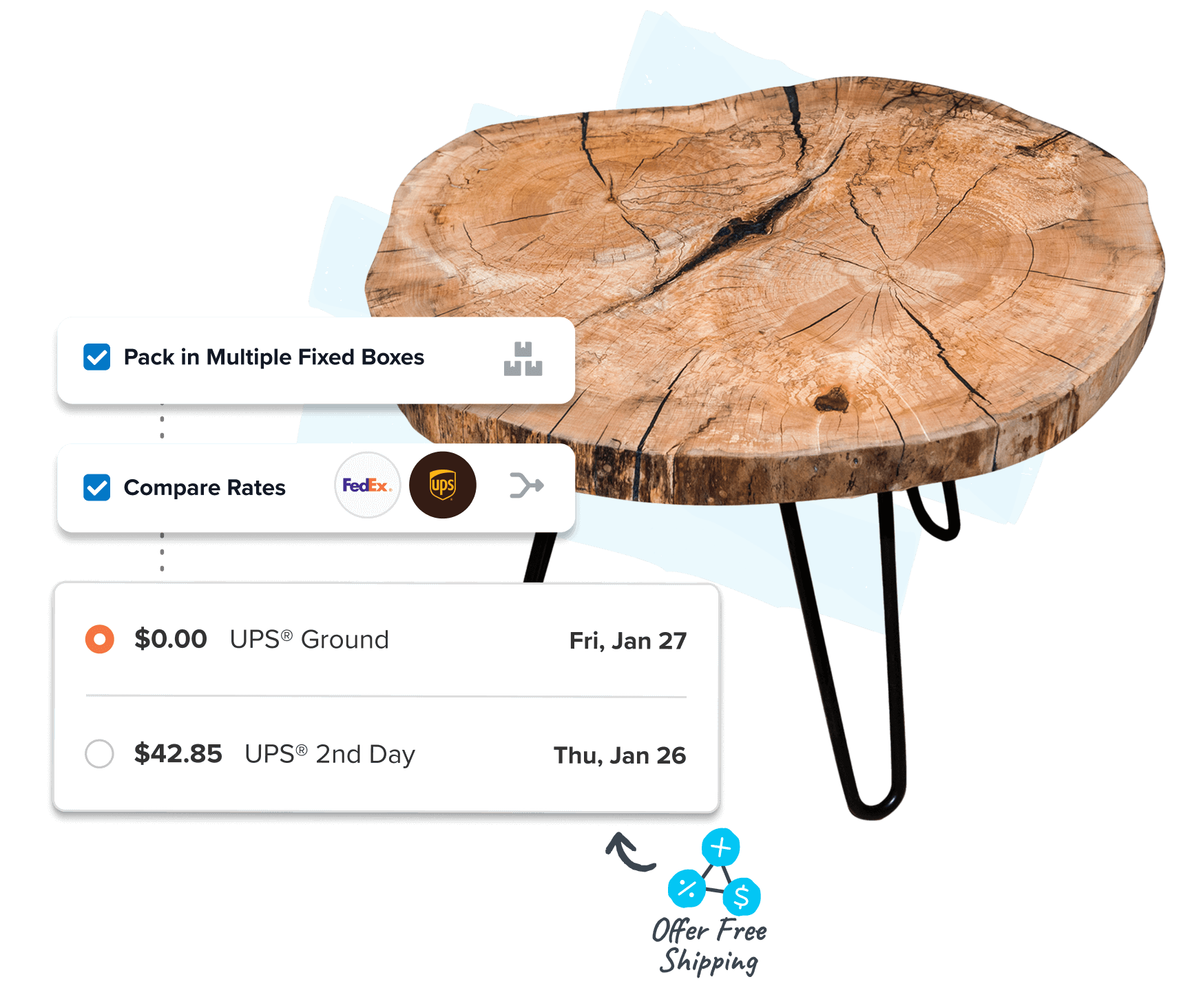 Checkout Shipping Options