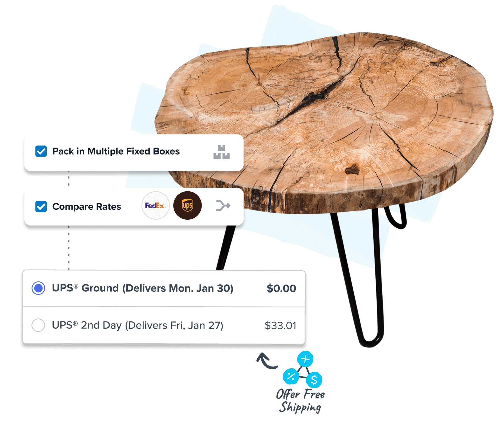 Checkout Shipping Options