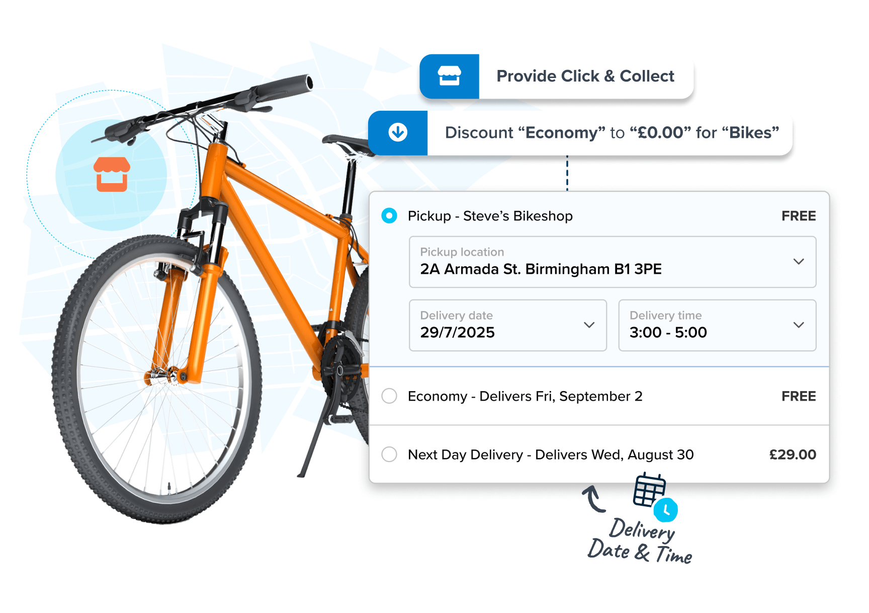 Delivering Bikes