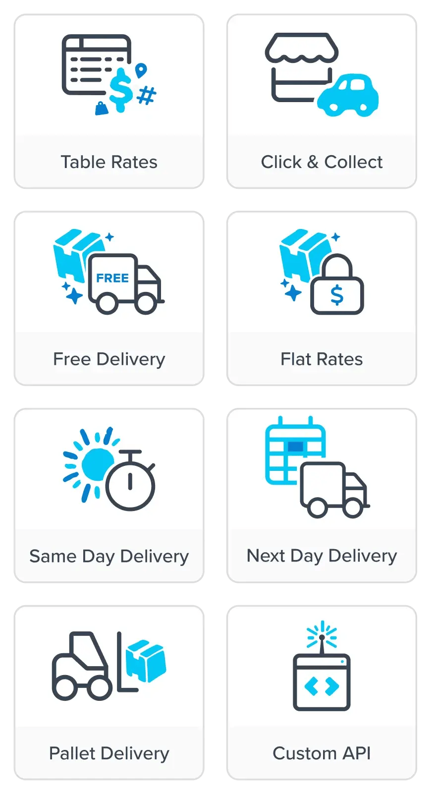 courier options