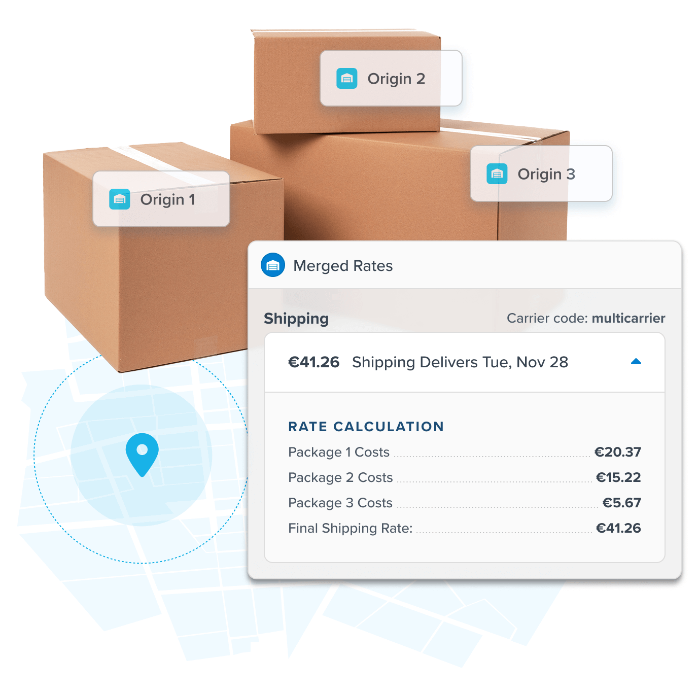 Multi-Origin Shippings