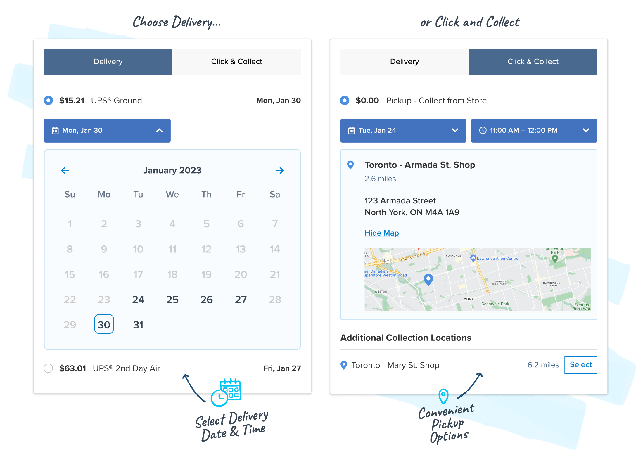 Deliver on convenience