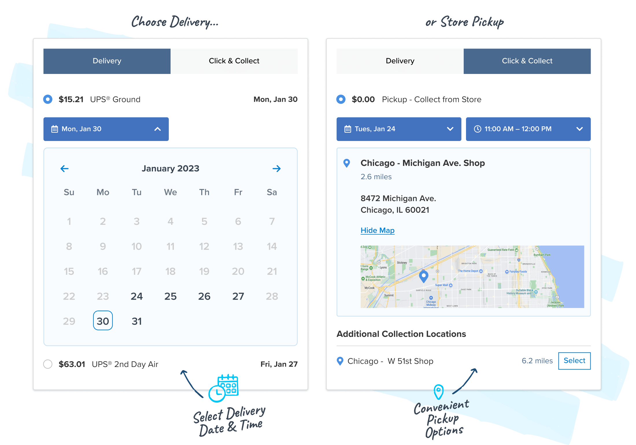 Deliver on convenience