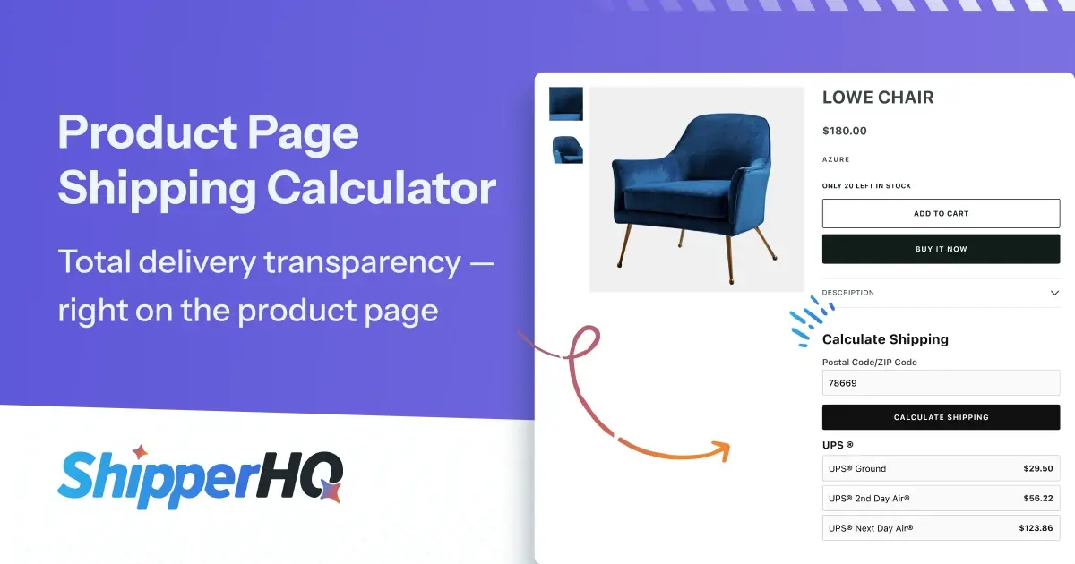 Conquer Cart Abandonment with ShipperHQ’s Product Page Shipping Calculator