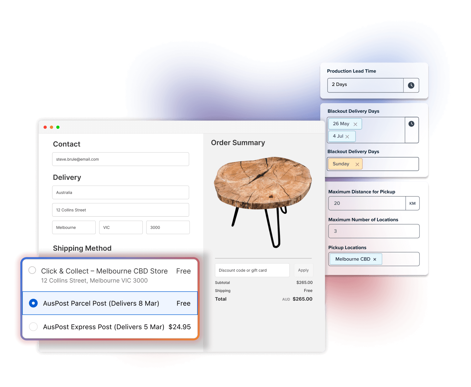 Deliver a transparent checkout that works for your customers and your business